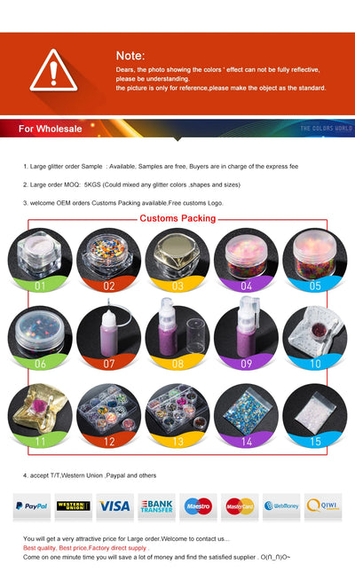 TCYG100 Glow in dark pigment White  Color long last glowing