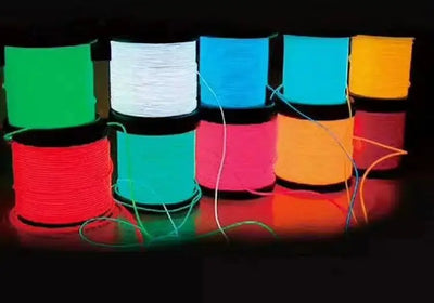 TCYG100 Glow in dark pigment White  Color long last glowing