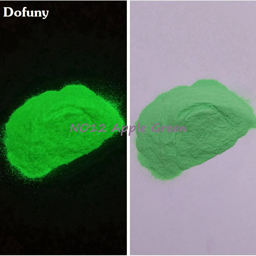 Glow in Dark Pigment Phosphor Nail Glitter Powder Luminous Pigment,Photoluminescent