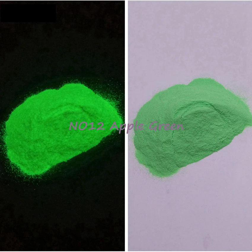 Glow in Dark Pigment Phosphor Nail Glitter Powder Luminous Pigment,Photoluminescent