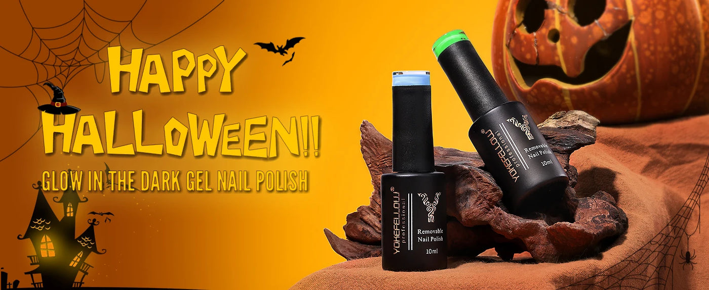 YOKEFELLOW Glow in the Dark Gel Nail Polish 10ML