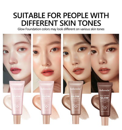 Natural Glow Enhancer Foundation Glowing Moisturizing Lightweight base