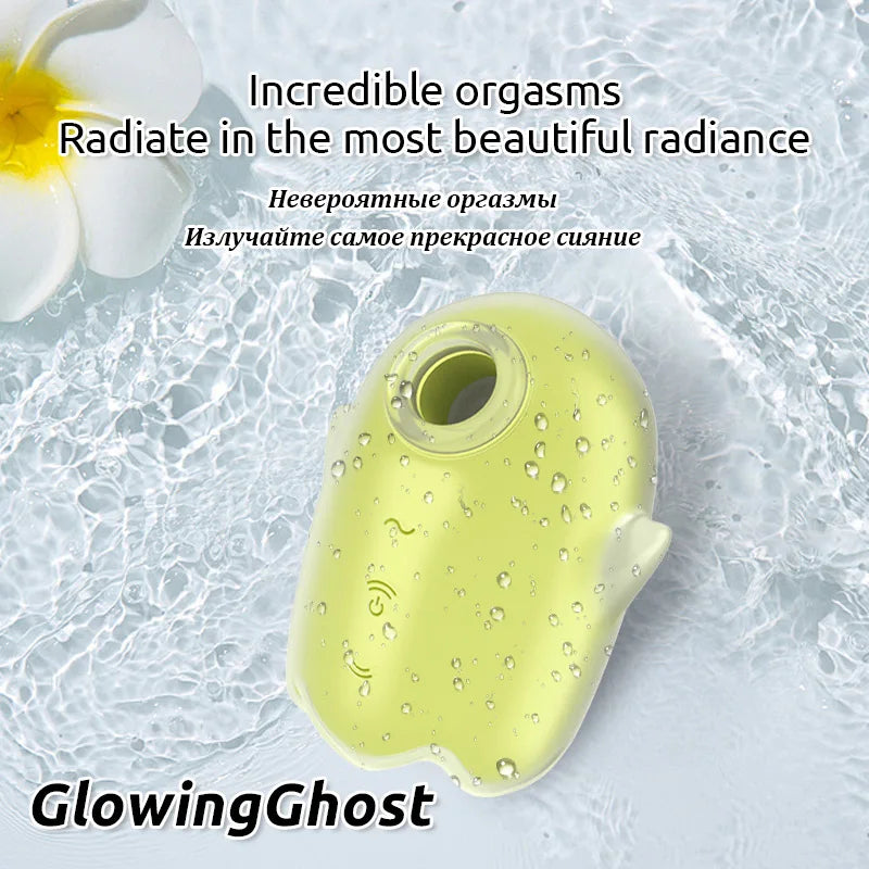 Glowing Ghost glow-in-the-dark sucking