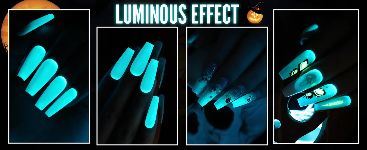 YOKEFELLOW Glow in the Dark Gel Nail Polish 10ML