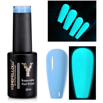 YOKEFELLOW Glow in the Dark Gel Nail Polish 10ML