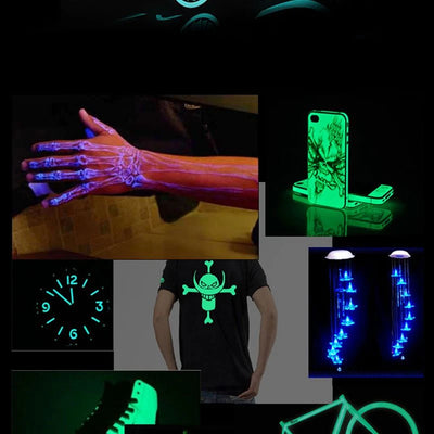 Glow in Dark Pigment Phosphor Nail Glitter Powder Luminous Pigment,Photoluminescent