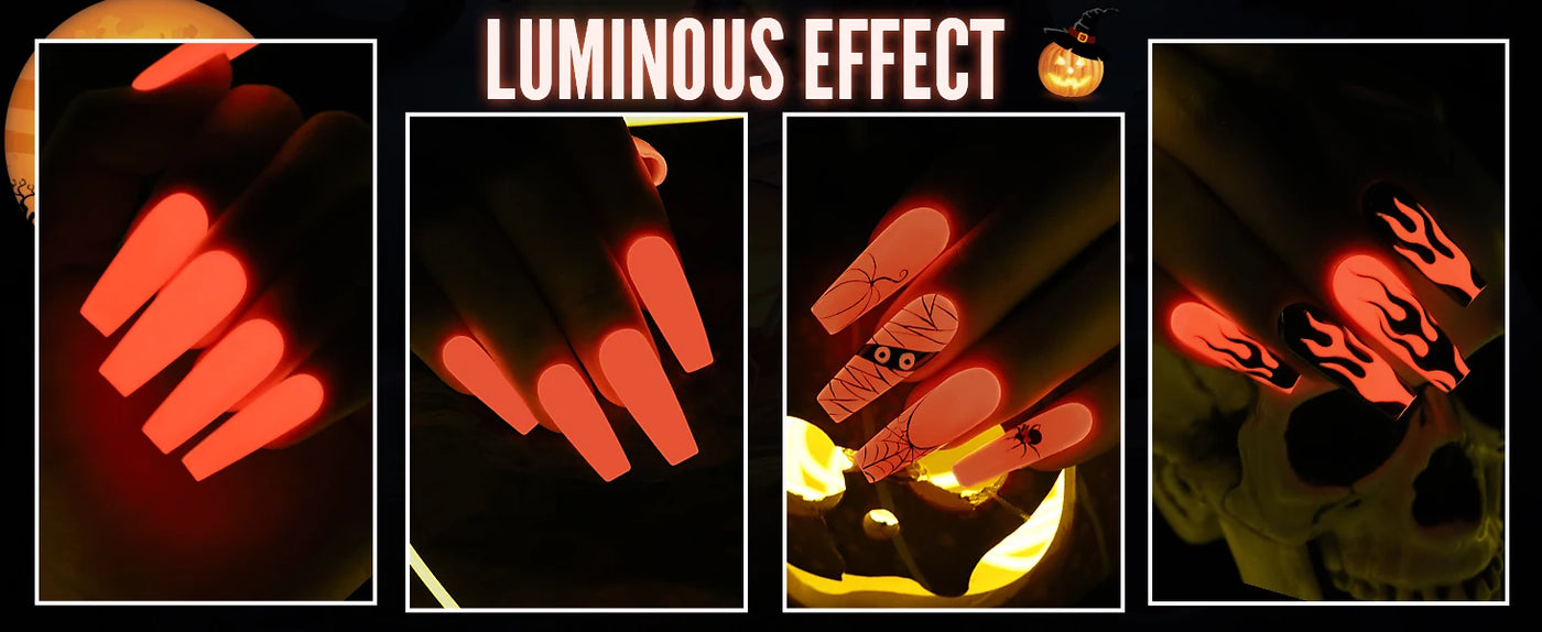 YOKEFELLOW Glow in the Dark Gel Nail Polish 10ML