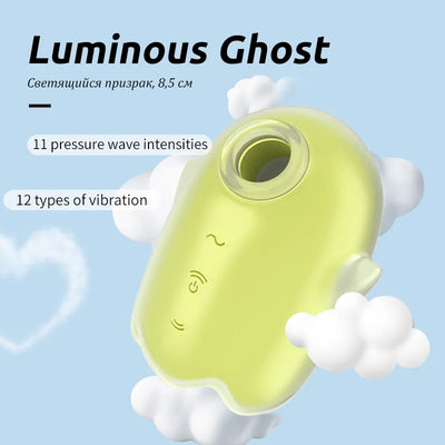 Glowing Ghost glow-in-the-dark sucking