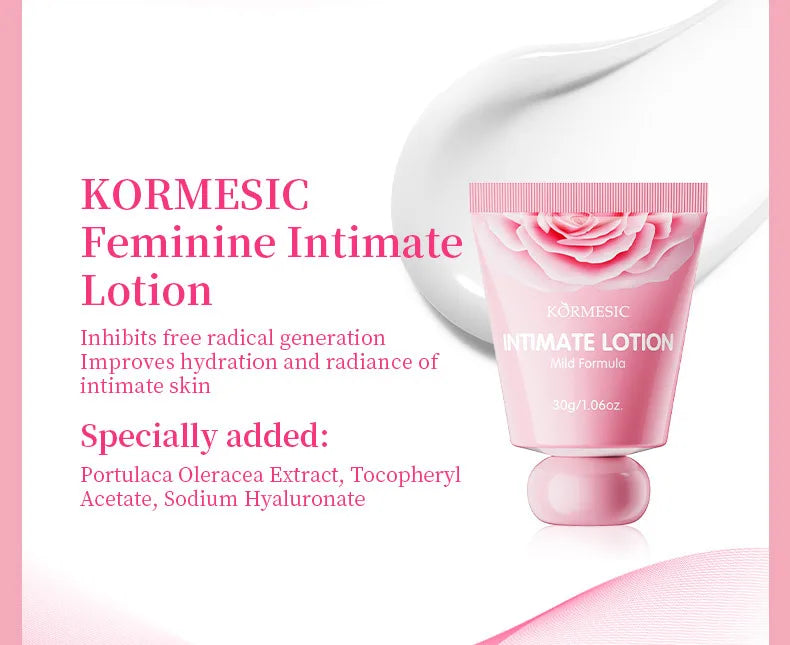 5pcs/set KORMESIC Women's Intimate Care Bundle Daily Skin Routine Set Beautifying