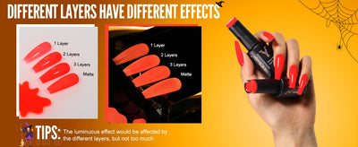 YOKEFELLOW Glow in the Dark Gel Nail Polish 10ML