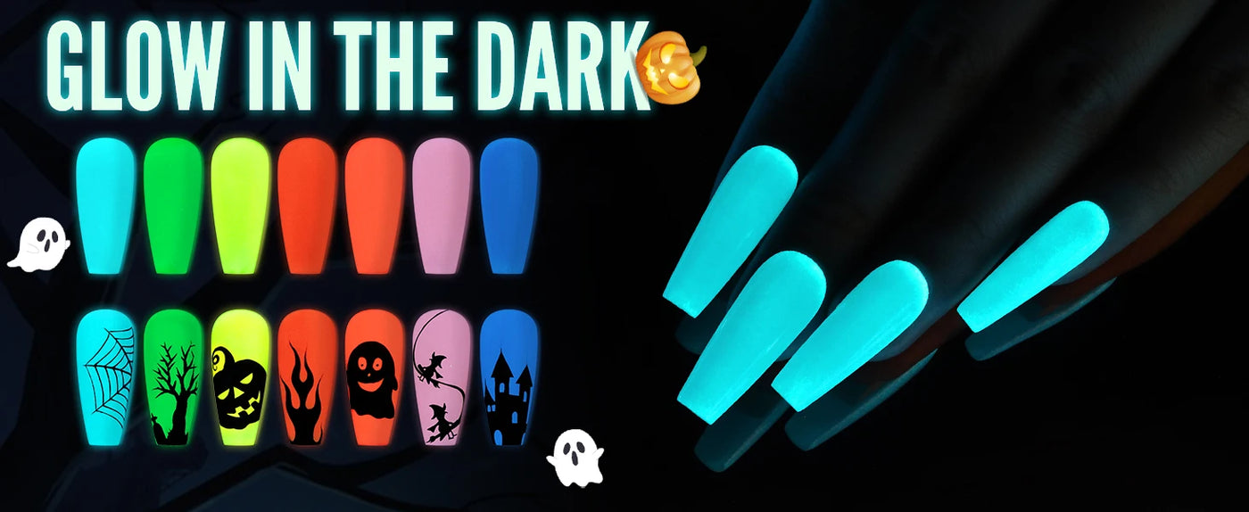 YOKEFELLOW Glow in the Dark Gel Nail Polish 10ML