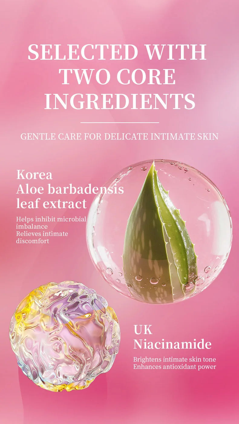 5pcs/set KORMESIC Women's Intimate Care Bundle Daily Skin Routine Set Beautifying