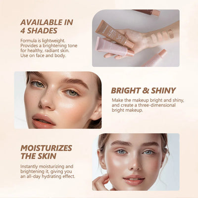 Glow Foundation Illuminator Glotion Natural Glow Enhancer Glowing Moisturizing