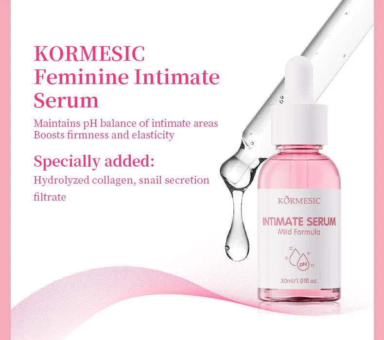 5pcs/set KORMESIC Women's Intimate Care Bundle Daily Skin Routine Set Beautifying