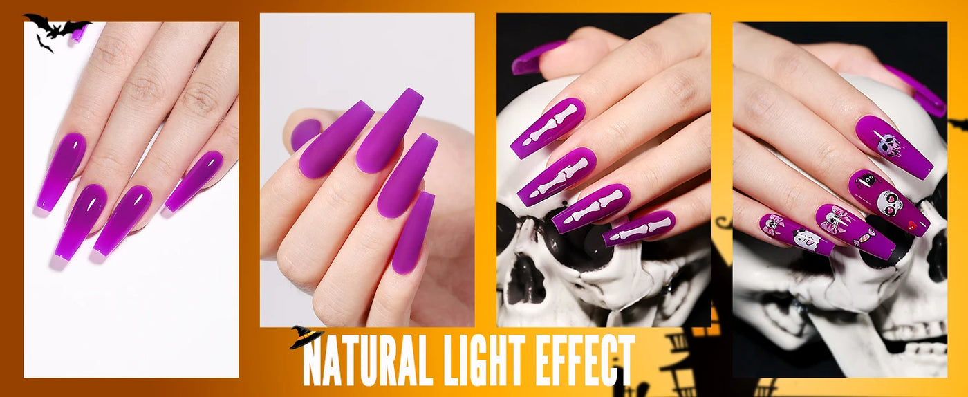 YOKEFELLOW Glow in the Dark Gel Nail Polish 10ML