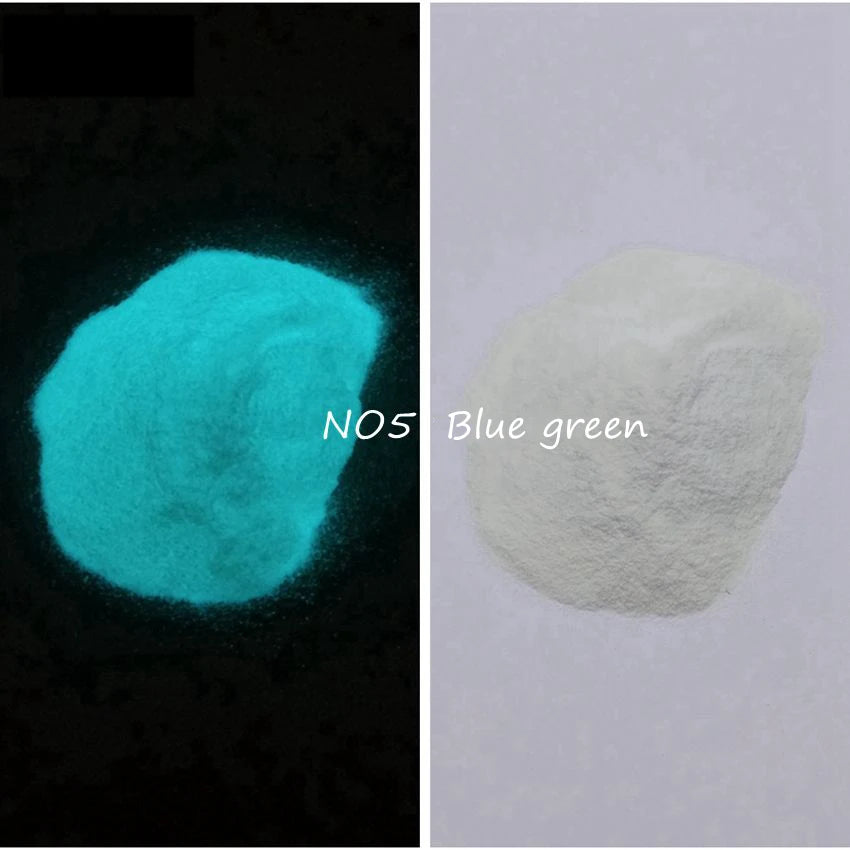 Glow in Dark Pigment Phosphor Nail Glitter Powder Luminous Pigment,Photoluminescent