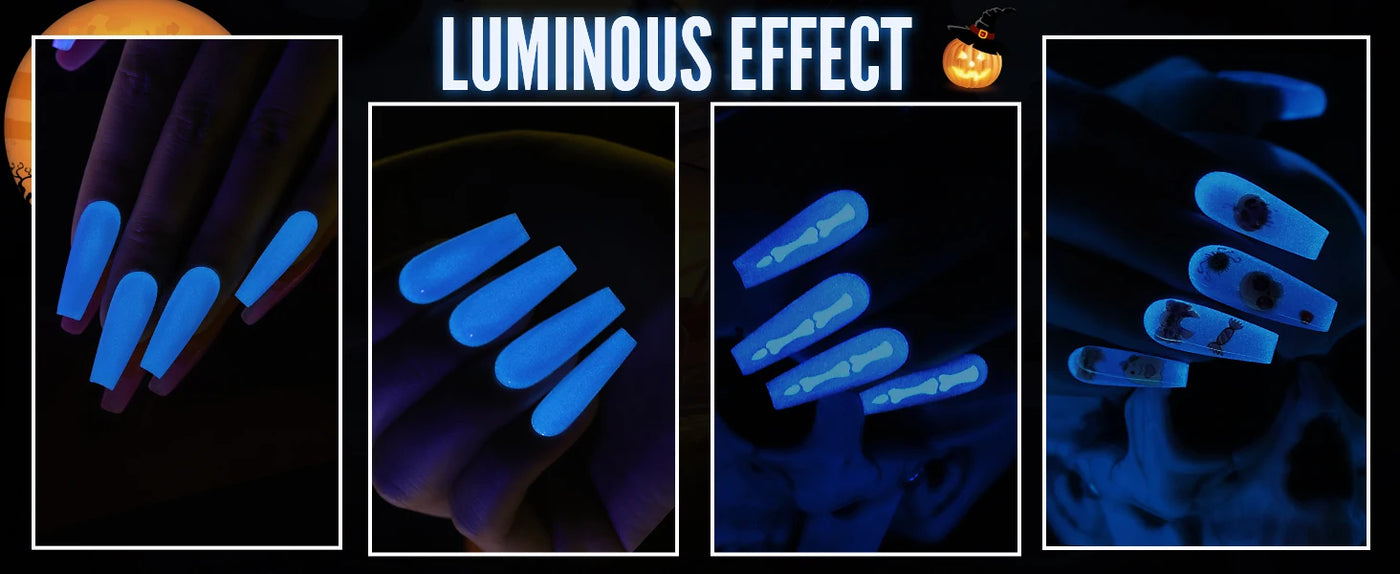 YOKEFELLOW Glow in the Dark Gel Nail Polish 10ML