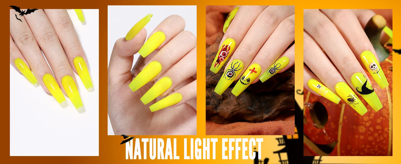 YOKEFELLOW Glow in the Dark Gel Nail Polish 10ML