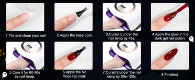 YOKEFELLOW Glow in the Dark Gel Nail Polish 10ML