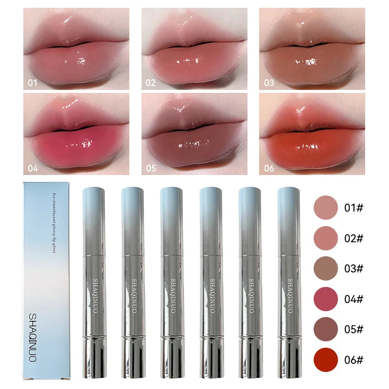 SHAQINUO Icy Glow Lip Gloss